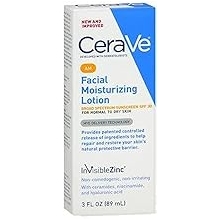 CeraVe Facial Moisturizing Lotion AM 3 oz Pack of 3
