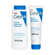 CeraVe Gentle Hydrating Shampoo and Conditioner, Sulfate Free, Paraben Free, Fragrance Free, All Hair Types