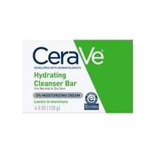 CeraVe Hydrating Cleansing Bar for Face and Body for Normal to Dry Skin, 4.5 oz
