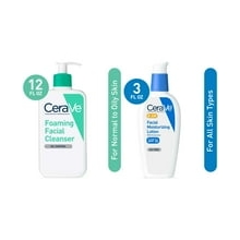 Cerave Normal to Oily Cleanser & Moisturizer Set