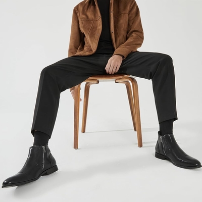 blazer with boots men