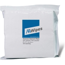 Cleanroom Wipes Nonwoven Wipes CellulosePolyester Blend Grade A, 68 Gram, Bag of 300 Pcs 9 x 9for Lab, Electronics, Pharmaceutical, Printing and Semiconductor Industries NW06809