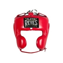 Cleto Reyes Boxing Headgear with Cheek Protection for Men and Women Large, Classic Red