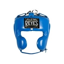 Cleto Reyes Boxing Headgear with Cheek Protection for Men and Women Large, Electric Blue