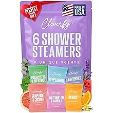 Cleverfy Shower Steamers Aromatherapy - Valentines Day Gifts for Her, Him, Women, Daughter, Mom, Girlfriend, Wife, Teen Girls and Boys - Valentines Gifts for Her, Him, Women and Men - 6 Tablets