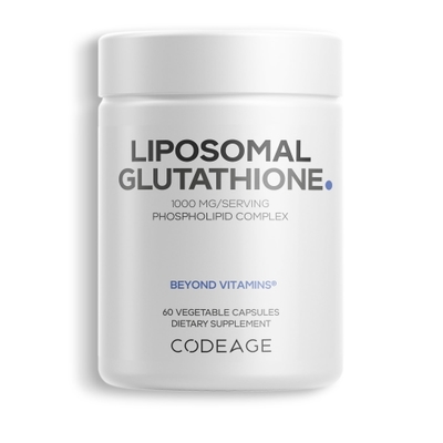 Codeage Liposomal Glutathione 1000 mg, GlutaONE® L-Glutathione Reduced & Phospholipid Complex, 60 ct