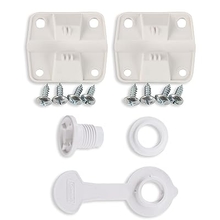 Coleman Cooler Plastic Hinge Set &amp; Standard Drain Plug Assembly Combo/Bundle