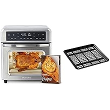 COSORI Air Fryer Toaster Oven, 13 Qt Airfryer Fits 8" Pizza, 11-in-1 Functions & Air Fryer Tray for Air Frying & Cooking, Air Fryer Accessories & Replacements, Black, Non Stick & Dishwasher Safe