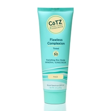 C?TZ | Flawless Complexion | Lightly Tinted | Facial Mineral Sunscreen Broad Spectrum SPF 50; 2.5 oz  70 g