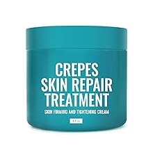 Crepes skin cream for aging skin ,Crepes Skin Repair Treatment, Firming Cream with Hyaluronic Acid & Shea Butter to Deeply Moisturize & Tighten Wrinkly Dry