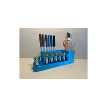 Cricut Caddy- เครื่องมือและอุปกรณ์เสริม - ที่ใส่ใบมีด - ผู้จัดงาน - สีที่กําหนดเอง