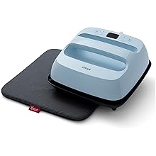 Cricut EasyPress 3 Heat Press Machine 9"x 9" with Heat Press Mat 15" x 12",Blue