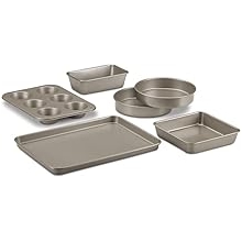 Cuisinart 6-Piece Classic Bakeware Set, Champagne