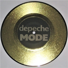 DEPECHE MODE Gold Disc 7&amp;#034; 45 Pic Disk RARE UK Vinyl 200 only Picture