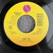 DEPECHE MODE I Feel You / One Caress 45 Sire 7-18600 NEW UNPLAYED