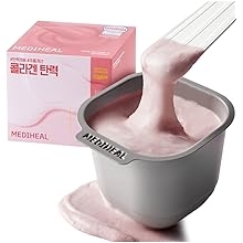 Mediheal Derma Modeling Pack (Collagen) - Filling Elasticity For Glow Skin - Easy DIY Home Spa Kits, Hydrating Icy Jelly Mask For Skin Refreshment