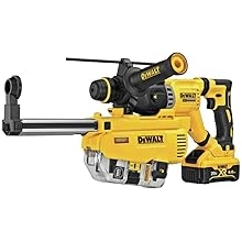 DEWALT 20V MAX Rotary Hammer, SDS Plus, L-Shape, On-Board Dust Extractor, 1-1/8-Inch DCH263R2DH