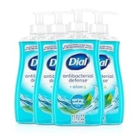 Dial Antibacterial Liquid Hand Soap, Spring Water, 11 fl oz Pack of 4
