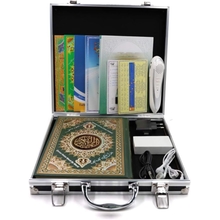Digital Qur&amp;#39;an Pen Quran Player Pen Reader 8GB Silver Color Word for Word Tajweed M9 Normal Size Book