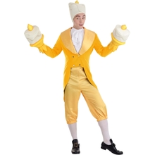 Disney?s Beauty and the Beast Lumiere Costume for Men, Jadilah Pakaian Charmer Candlestick Tetamu Kami