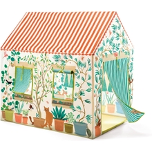 DJECO Play Tent Play House - Easy Assemble Kids Playhouse for Creativity, Imagination &amp; Storytelling - Toddler Toys Play Tent, Bed Tent Furniture, Safe for Indoor Play Room &amp; Outdoor Role Playing