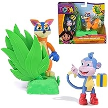 مجموعة مغامرات دورا، سويب آند سربرايز، مع أحذية وشخصيات لعبة سويب وإكسسواراتين، ألعاب أطفال للبنات والأولاد من سن 3 سنوات فما فوق