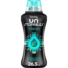 Downy Unstopables Laundry Scent Booster Beads for Washer, Fresh, 26.5 Ounce, Use with Fabric Softener