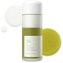 Dr.Ceuracle Jeju Matcha Tea Essence - Skin Purifying Milky Toner with Matcha Extract, 9-Peptide, Ceramide, Korean Skincare Essence (150 ml / 5.07 fl. oz.)