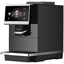 DR.COFFEE C12 Fully Automatic Coffee Machine, Espresso Machine With Ceramic Flat Burrs, 9 Grind Size Options, 7 HD Large Touchscreen, 4 Water Tank for Office Use