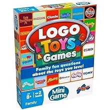 Drumond Park LOGO Mini Board Game Toys and Games | Fun for Groups - Adults and Families | Trivia Game Game in Travel Size | Ideal for Parties, Game Evenings and Holiday Fun