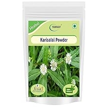 Eclipta Prostrata | Karisalai | Karisalankanni | Bhringraj powder | False Daisy Powder | Hair Growth | Organic Herbal Powder for Beautiful Hair 100% Natural 300 GM