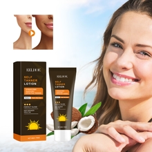 Eelhoe Hydrating Tanning Cream Outdoor Sunlight Fast Tanning Wheat Color Healthy Skin Moisturizing Summer Beach