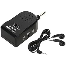 Electric Guitar & Bass Amplifier, Portable High Fidelity Practice Loudspeaker, for Home, Studio, and Live Performance