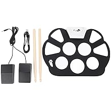 Electronic Pad Set Electric Exercise Handroll Electronic Drum for Music Beginners