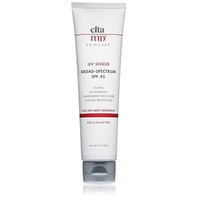 EltaMD UV Shield Facial Sunscreen Broad-Spectrum SPF 45, Oil-free, Dermatologist-Recommended Mineral-Based Zinc Oxide Formula, 3.0 oz