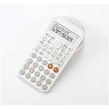 Engineering/Scientific Calculator for Students, Multiple Functions- Perfect for Beginner and Advanced Courses, High School or College White