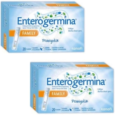 Enterogermina Family 5 ml 20 Vial 2-pack