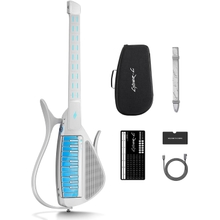Enya CYBER-G Stringless Smart Guitar - Innovative Silent & Electric Guitar with LED Buttons Drum & Bass Hundreds of Presets App Interactive Chord Sheets for Learning Practice & Performances