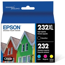 Epson T232 Standard-Capacity Color and High-Capacity Black Multi-Pack