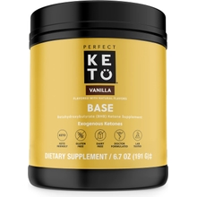 Exogenous Ketones Powder, BHB Beta-Hydroxybutyrate Salts Supplement, Best Fuel for Energy Boost, Mental Performance, Mix in Shakes, Milk, Smoothie Drinks for Ketosis - Vanilla