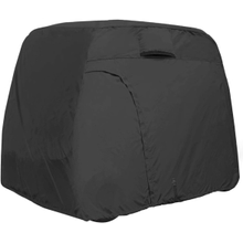 Explore Land 600D Waterproof Golf Cart Cover Universal Fits for Most Brand 246 Passenger Golf Cart 3 Sizes Option