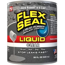Flex Seal Liquid Rubber in a Can, 32-oz, Clear