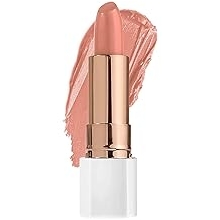 Flower Beauty by Drew Barrymore Petal Lipstick - Nutritious High Tinted Lip Color, Antioxidant, Matte Finish - Peach Nude