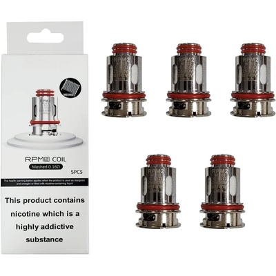 For RPM2 RPM 2 Coil Nord 4 X Pod Coils RPM 2S C 85 100 IPX80 IPX 80 Scar P3 P5 Thallo S Pods Mesh Coils 0.16 ohm Pack of 5