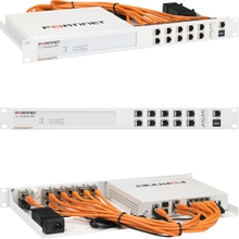 Pemasangan Rak Perindustrian Fortinet Firewall - Rak Rak Pelayan 1U dengan Kabel & Pengganding Perisai Hadapan Akses Mudah, Diventilasi Betul, Rak 19 Inci Tersuai - RM-FR-T15i oleh Rackmount.IT