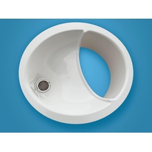 Free Range Designs Urine Separator | Complete Urine Diverter for Compost Toilets | White | Made in UK