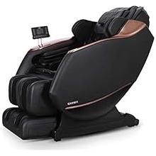 Full Body Shiatsu Massage Chair New Electric Zero Gravity Recliner Straight SL Track Black