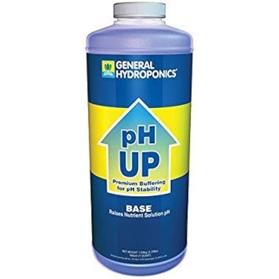 General Hydroponics pH Up Adjusting Solution - 1 Quart