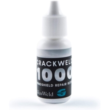 Resin Pembaikan Cermin Depan CrackWeld 1000 Long Crack - Gam Pembaikan Cip Cermin Depan Profesional & Pengisi Bendalir Auto Crack, Bendalir Pembaikan Cermin Depan Kuat untuk Suhu Sederhana 30 ml