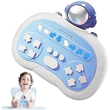 Flashing Push Game - Funny Toys Smart Multi-Mode, Handheld Fidget Toy Sensory Game for Birthday Christmas Calm Relax Educational Toddler Boys Travel Kindergarten